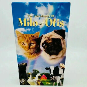 The Adventures of Milo and Otis VHS Tape Movie #03818